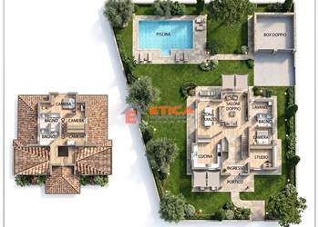 Rivolta d’Adda – Villa singola in esclusiva con piscina e giardino privato